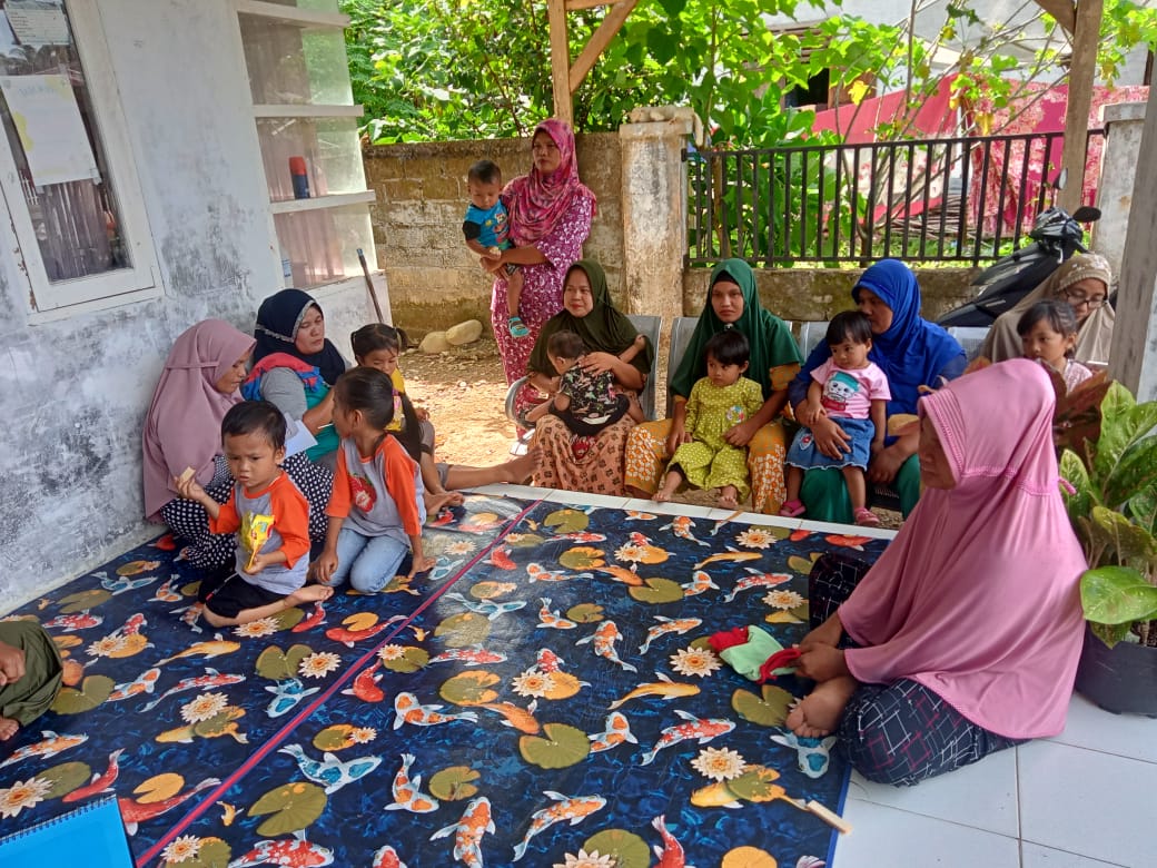 Kelas ibu balita ini dilaksanakan di poskesri bintungan Nagari Pelangai Gadang Wilker Puskesmas Bala