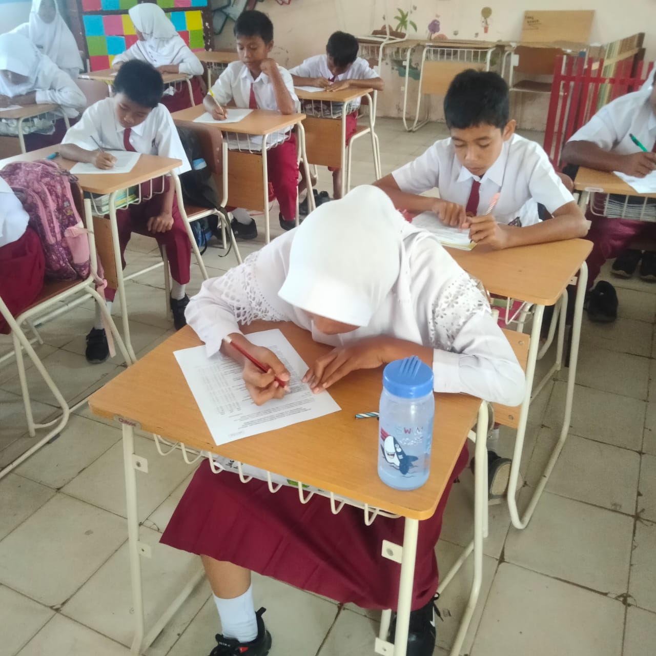 Pelaksanaan Skrining Masalah Kesehatan Jiwa Anak sekolah Di SDN 01 Pancung soal