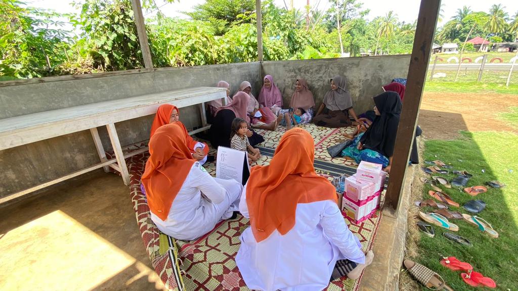 KEGIATAN KELAS IBU HAMIL DI NAGARI TANAH BAKALI (TRAN) PUSKESMAS AIRPURA