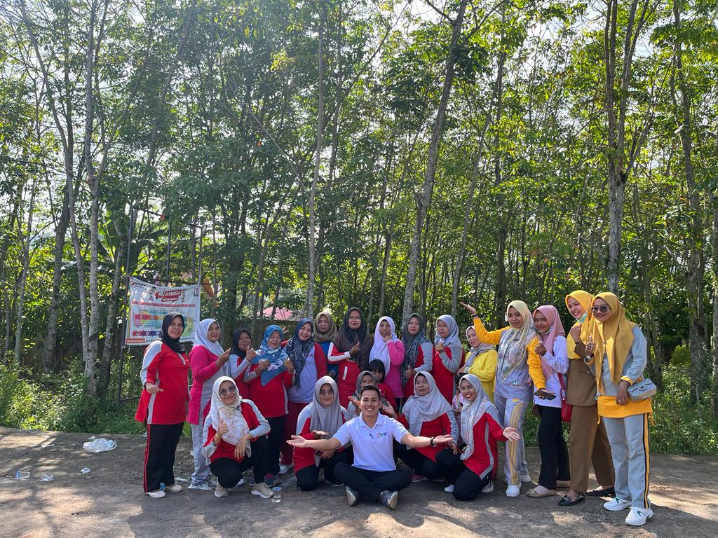 Kegiatan tes Kebugaran di Kanagarian Kapelgam Koto Berapak 