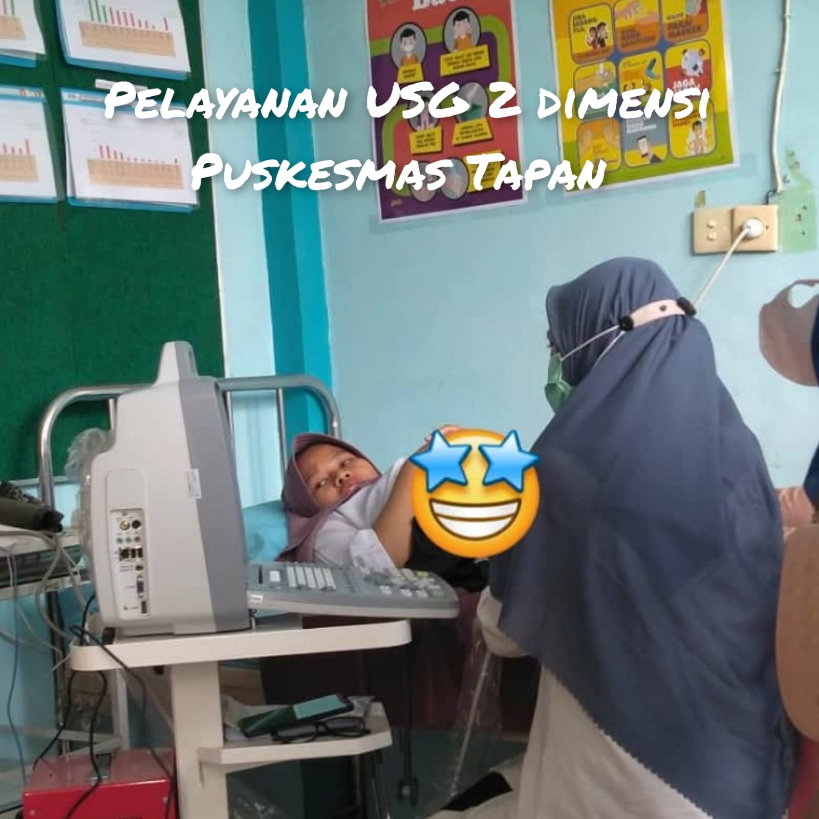 Pelayanan Pemeriksaan USG 2 dimensi di puskesmas Tapan