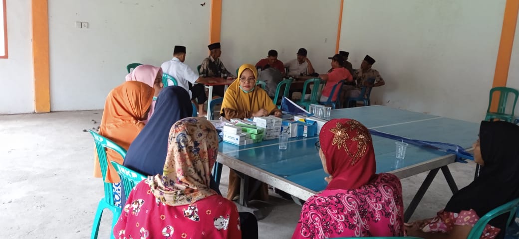 Pelayanan Di Posyandu Lansia Puskesmas Air Haji  ,  Muara kandis 