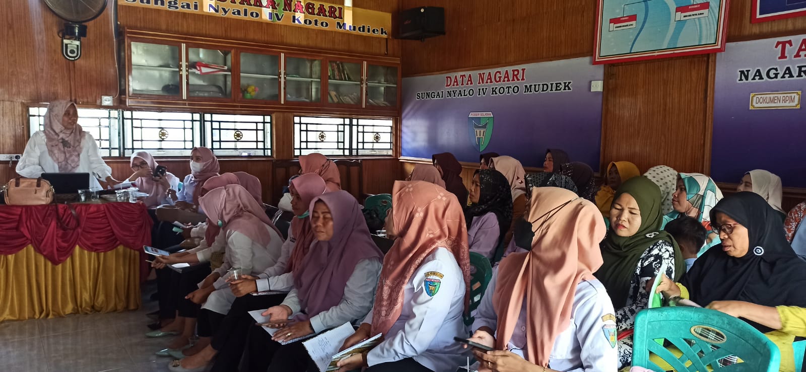 PENINGKATAN KAPASITAS KADER POSYANDU WILKER PUSKESMAS IV KOTO MUDIK