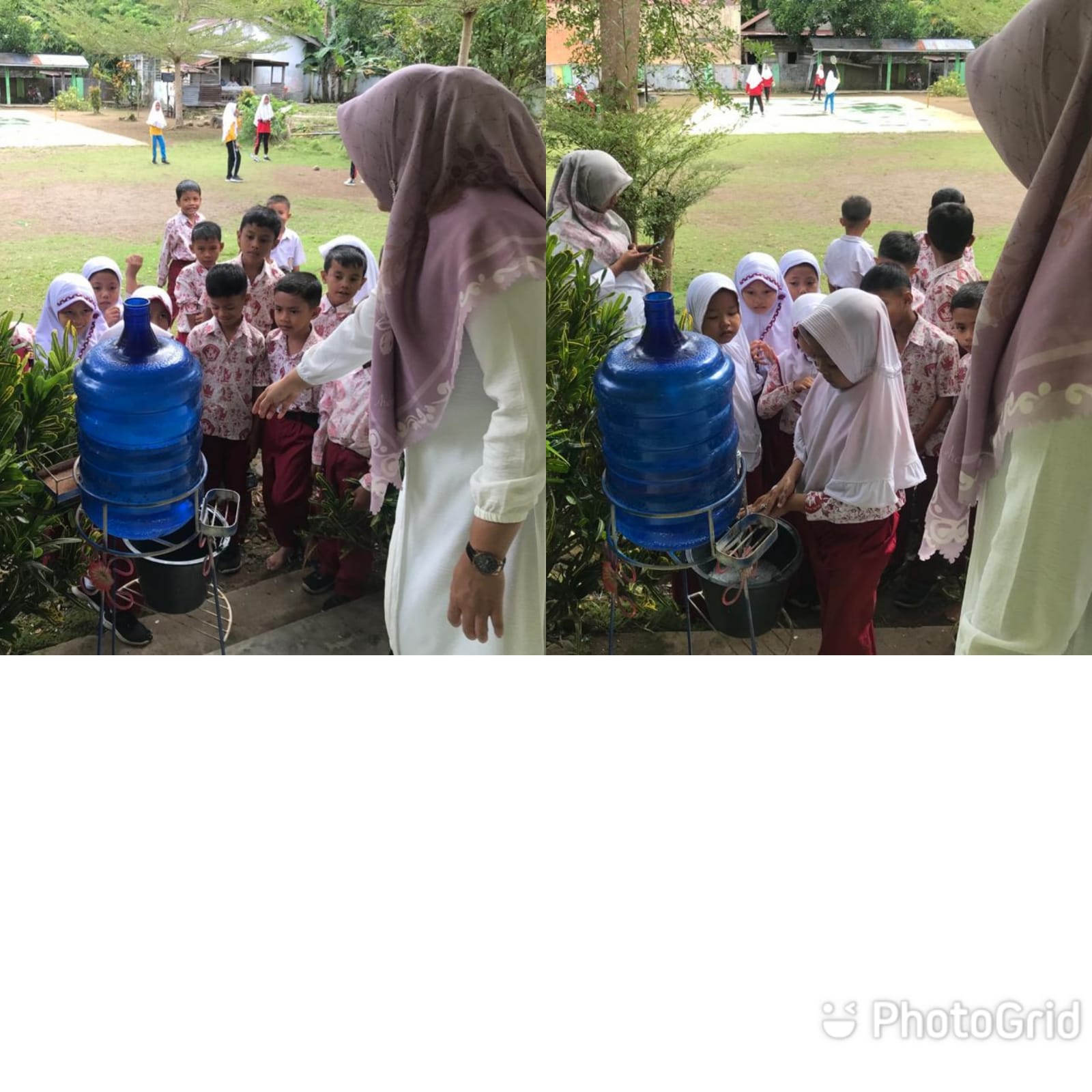 Kegiatan Hygiene Sanitasi di SDN 16 Lubuk Begalung wilayah kerja Puskesmas Kambang