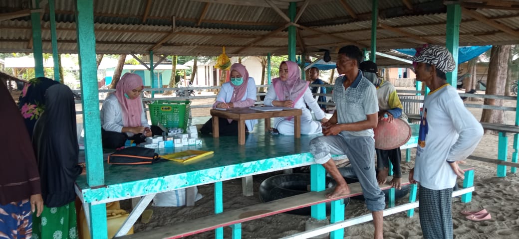 Pelaksanaan Pos UKK Nelayan di Nagari Sago Salido