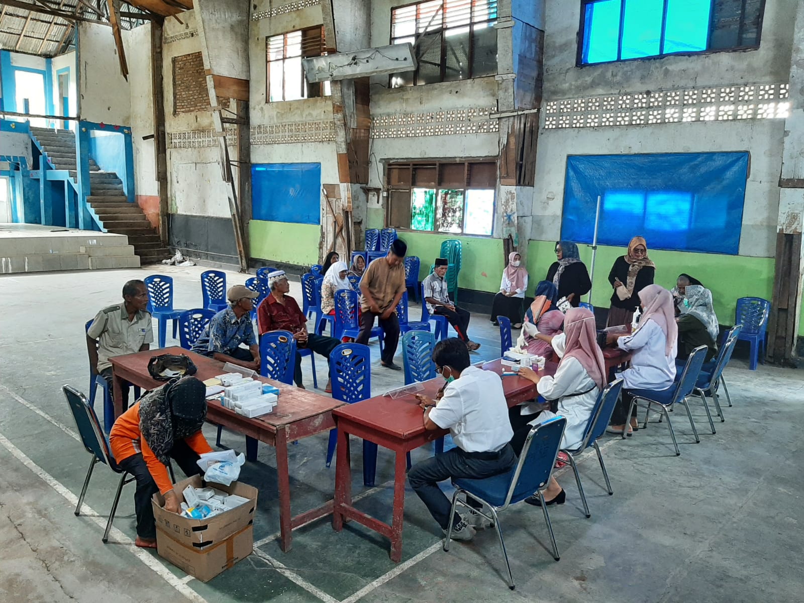 KEGIATANDONAT MADU ( Dorongan Sehat Masyarakat Terpadu ) DI NAGARI GURUN PANJANG