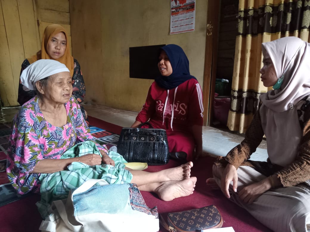  Kegiatan Kunjungan Lansia Resti di nagari lalang panjang 
