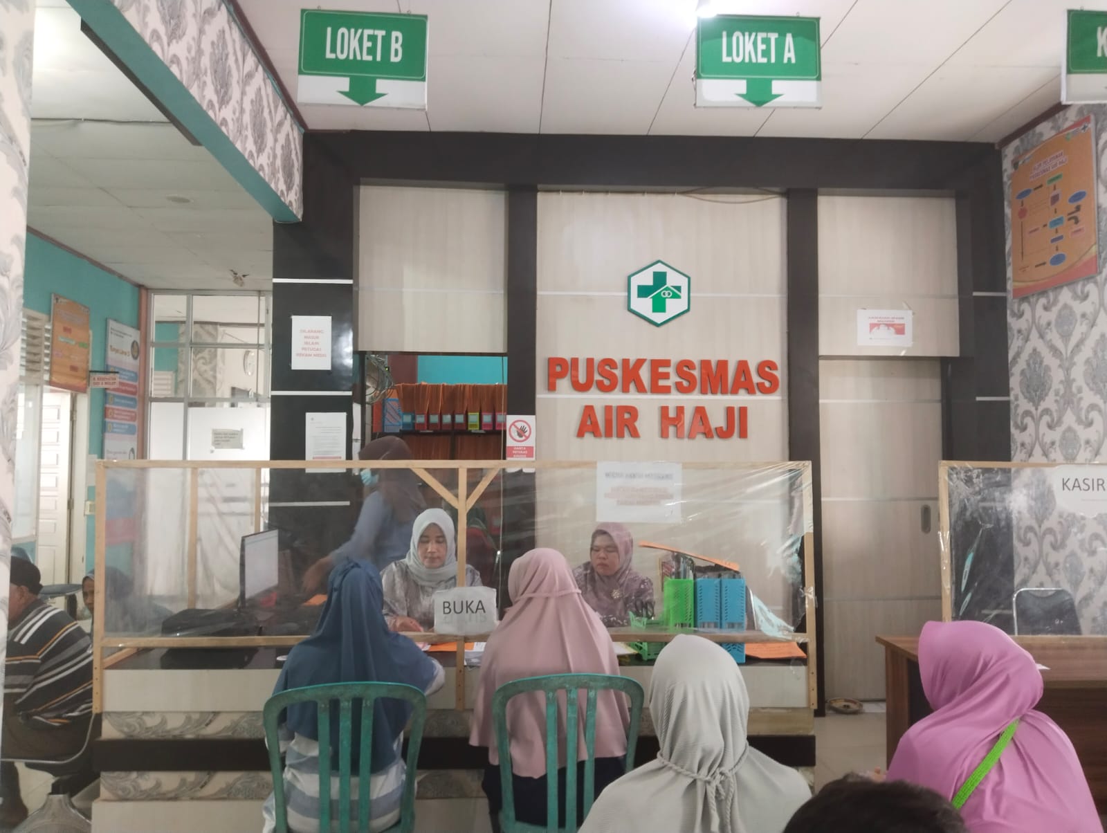 Ruangan Rekam Medis Puskesmas Air Haji