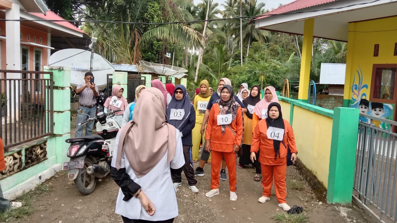 TES KEBUGARAN JASMANI TERINTEGRASI PROGRAM PTM PUSKESMAS BALAI SELASA