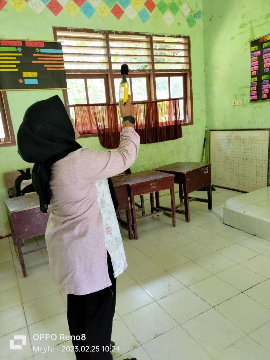 INSPEKSI KESEHATAN LINGKUNGAN (IKL) PADA SMP 4 BATANG KAPAS WILKER PUSKESMAS PASAR KUOK