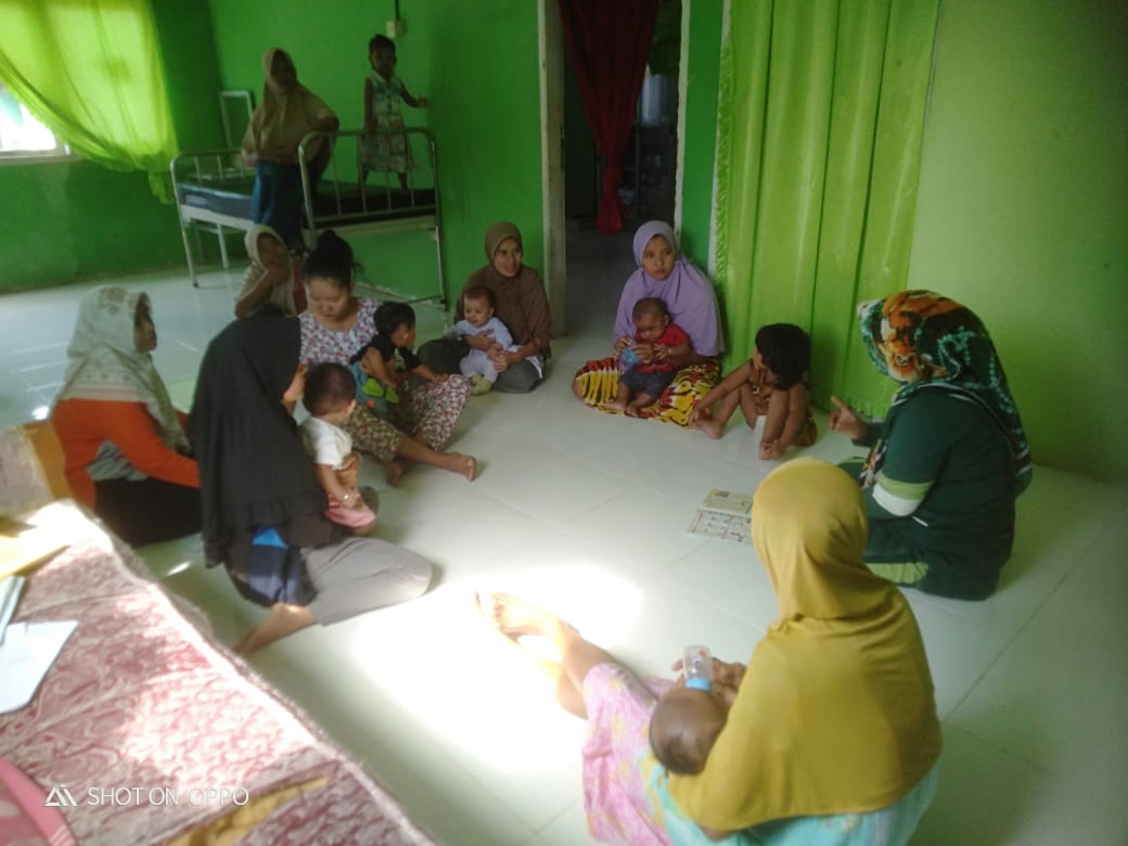 Kelas Ibu Balita Poskesri Kayu Gadang Nagari Koto Nan Tigo Utara Surantih