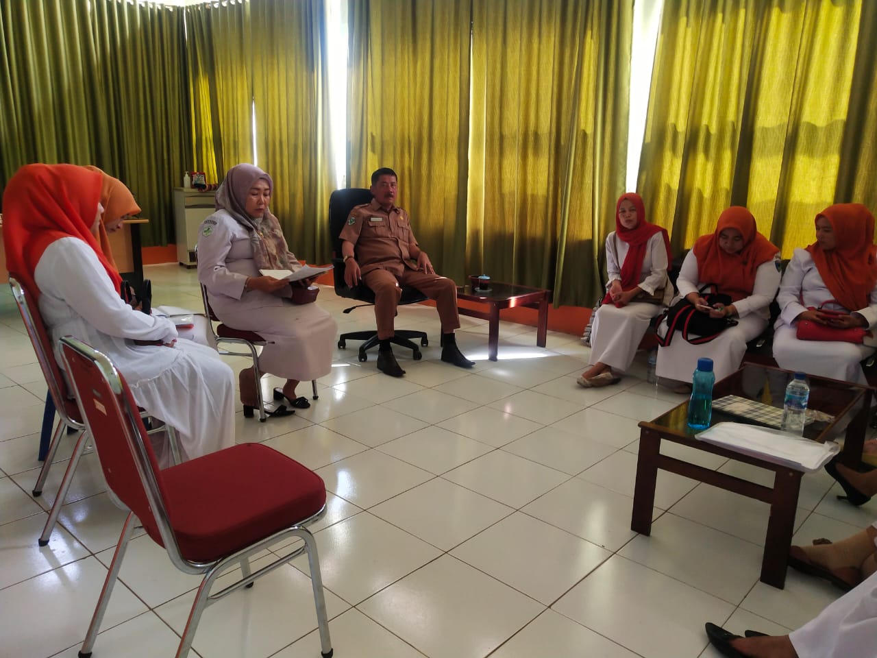 Puskesmas Air Pura Mengadakan Meeting untuk PIN Polio