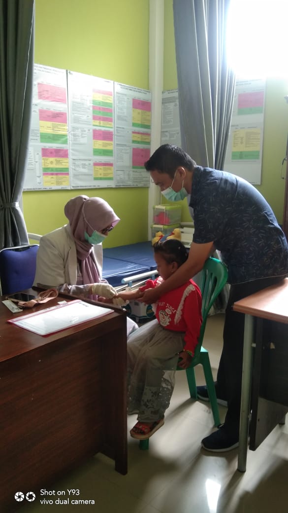 Tes Mantoux di Puskesmas Balai Selasa