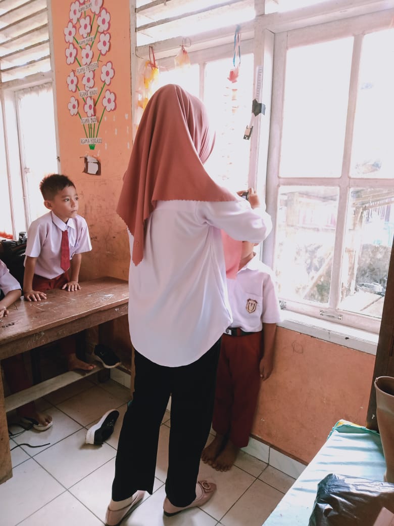 Puskesmas Balai Selasa Melakukan Pemeriksaan Kesehatan di SDN 15 Koto Kabun