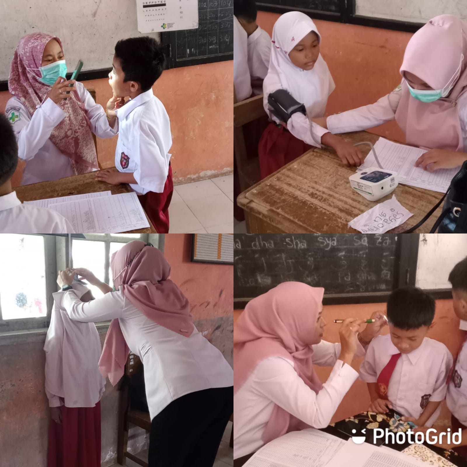 Kegiatan UKS (Pemeriksaan Berkala) peserta didik SDN 29 Talang wilker Puskesmas Kambang