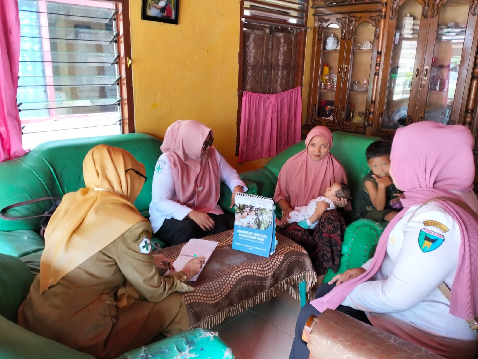 Puskesmas IV Koto Mudik Memberikan Penyuluhan KB PAsca Persalinan