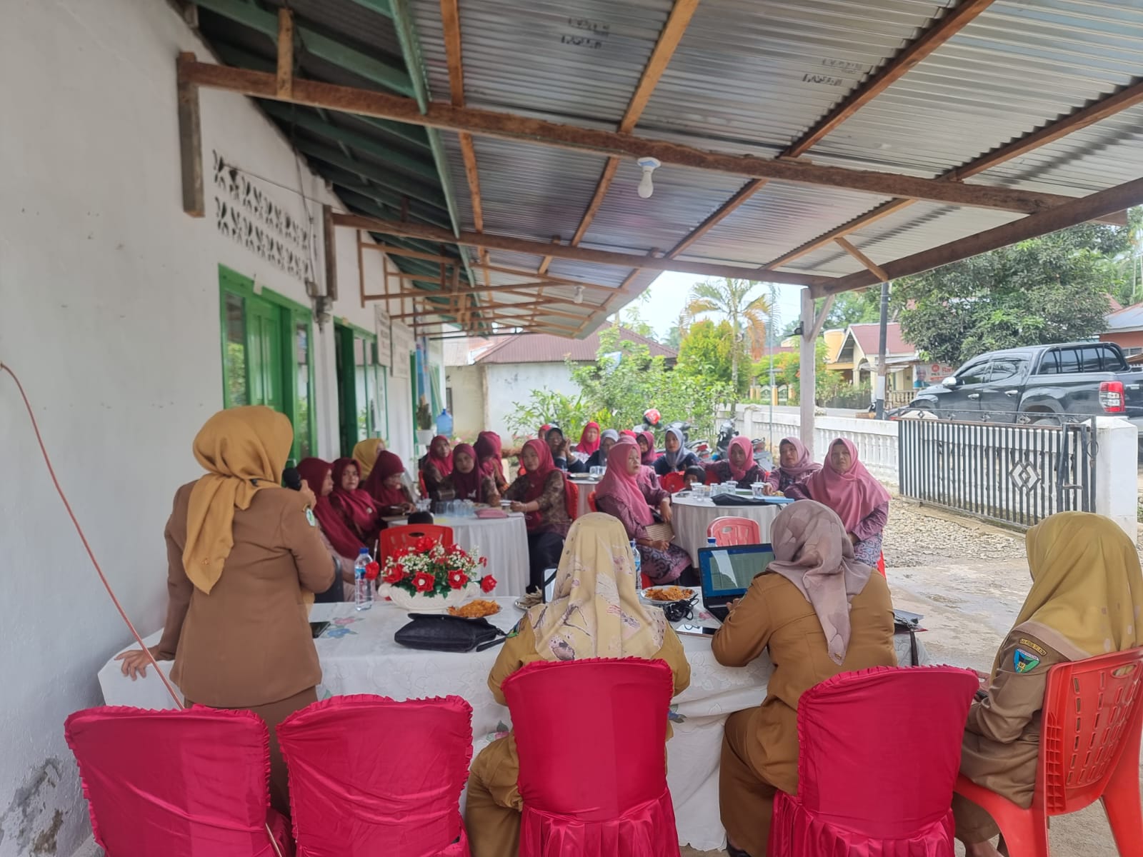 Puskesmas Air Haji Melksanakan Penyegaran Kader Bersama Tim Promkes Dinkes Pessel di Pustu Padang XI