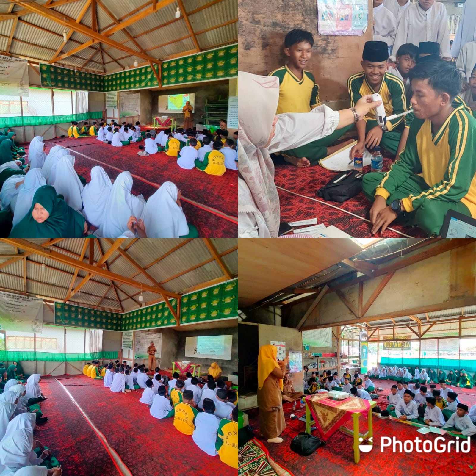  Kolaborasi program PKPR dan Promkes di MTs Al-Ma\'ruf wilker Puskesmas Kambang