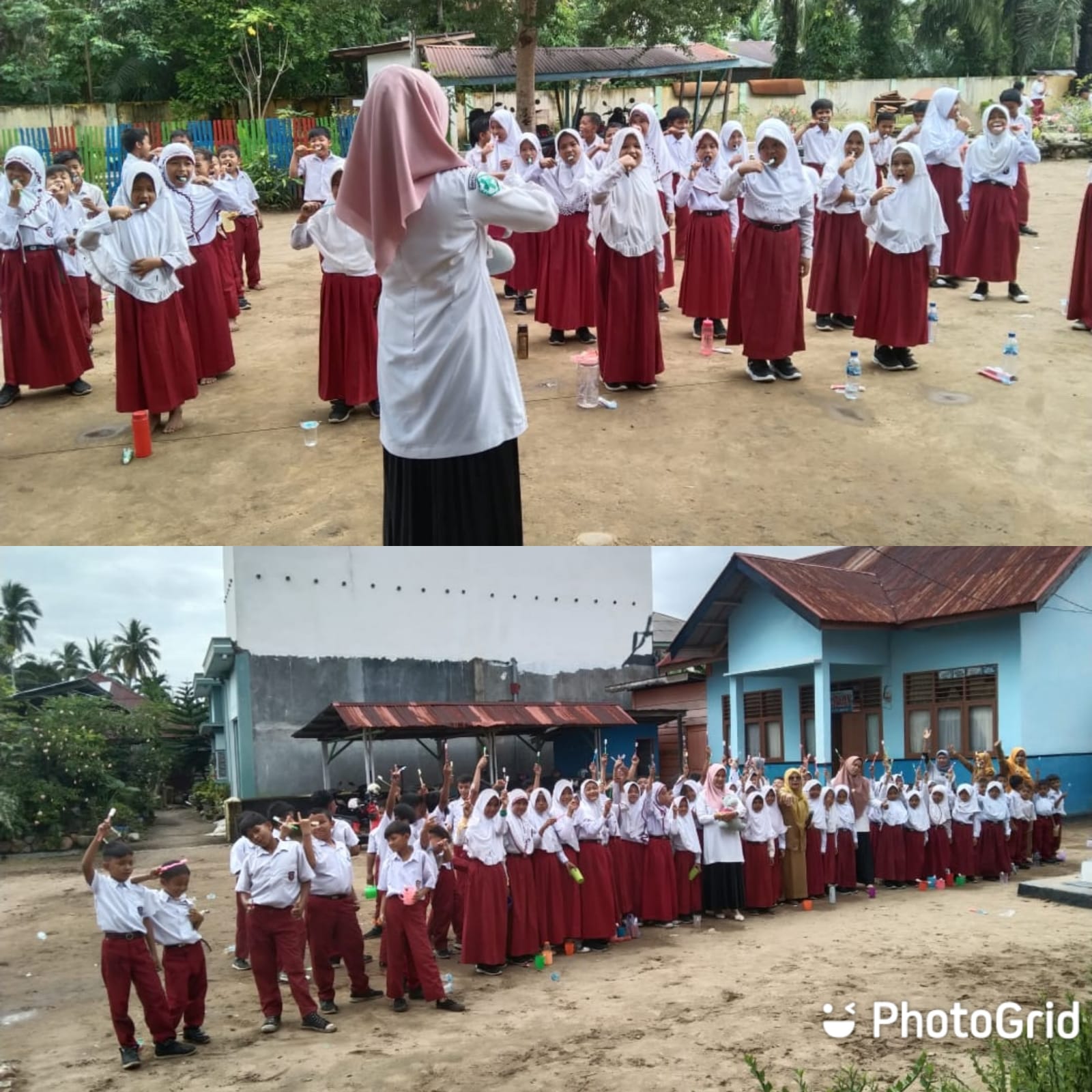 Puskesmas Kambang Melakukan Penyuluhan & Demontrasi Kesehatan Gigi dan Mulut SDN 48 Drt.Marantih dan