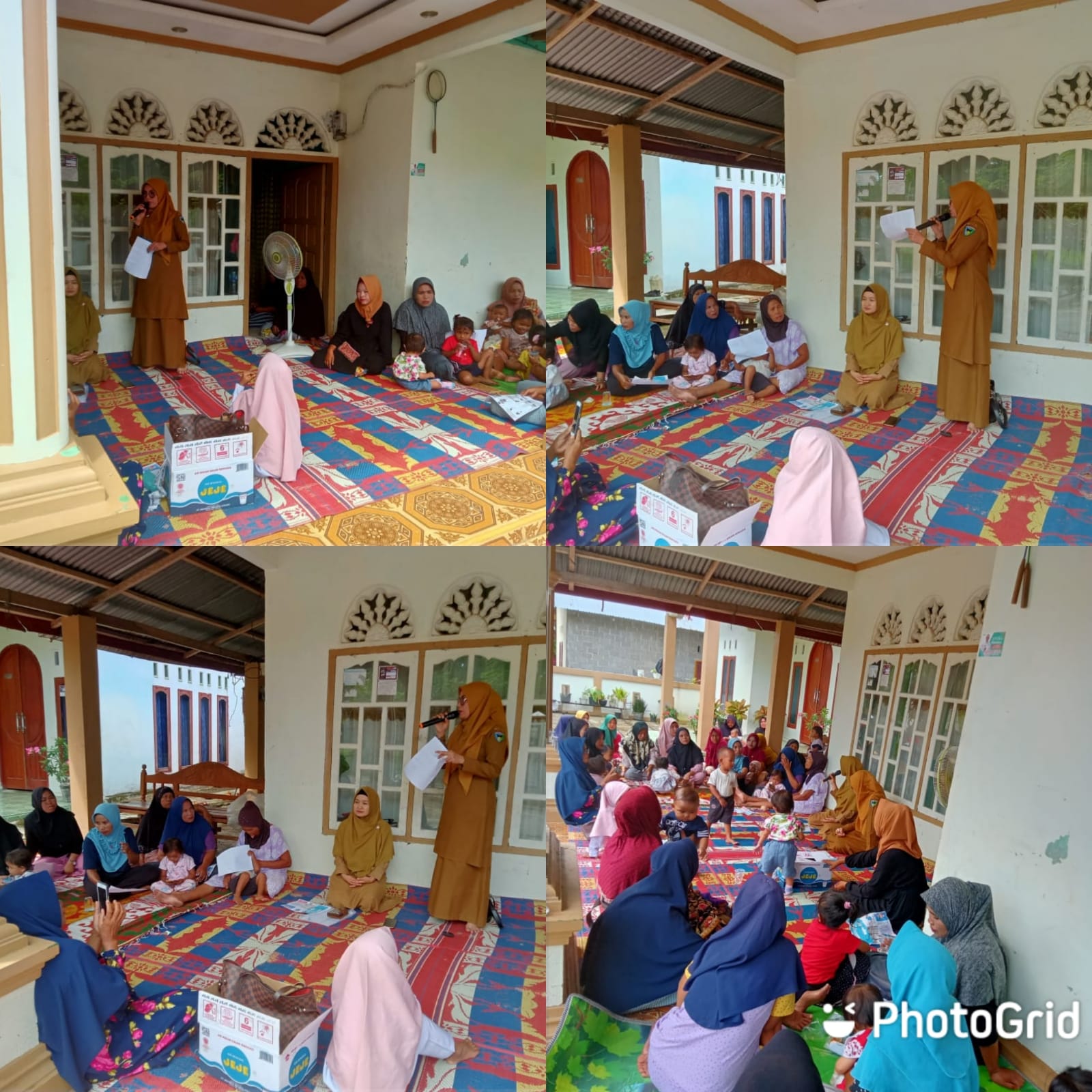 PUSKESMAS KAMBANG Selasa, 28 Februari 2023  Kegiatan penyuluhan crash polio pada ibu2 balita d posya