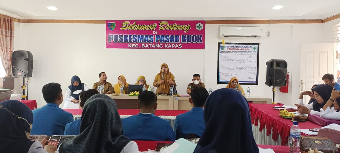 Puskesmas Pasar Kuok Mengadakan Pertemuan dengan Seluruh Bidan Desa terkait Persiapan Pelaksanaan Cr