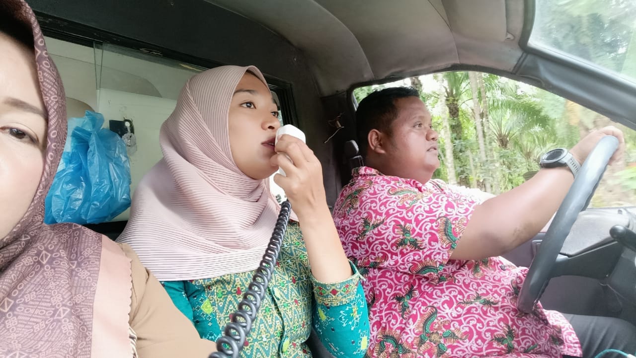 Puskesmas Airpura Melakukan Penyuluhan Keliling Crash Program Polio