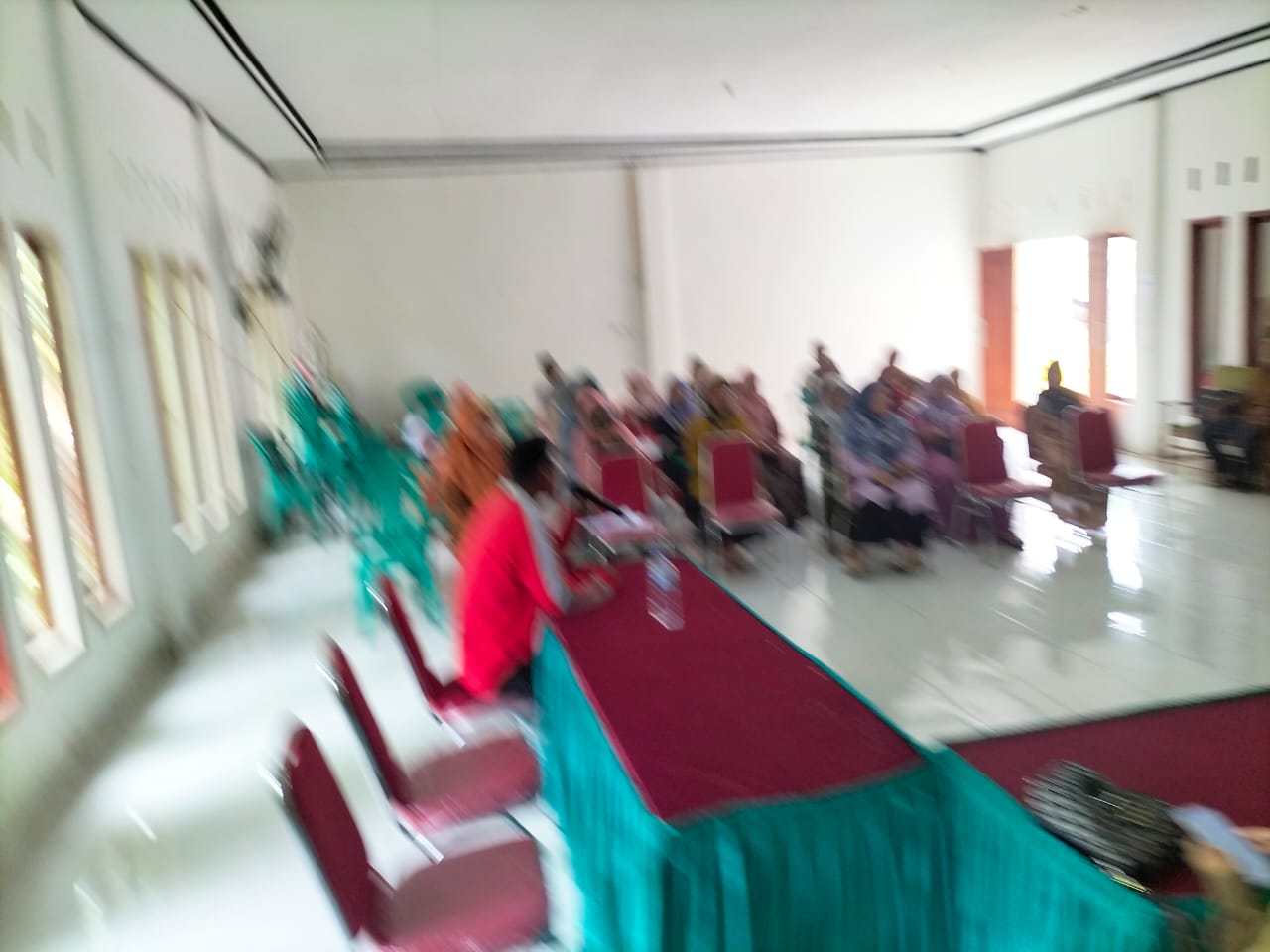 Kegiatan Sosialisasi Crash Polio pada kader di  Nagari Kambang Utara Wilker Puskesmas Koto Baru