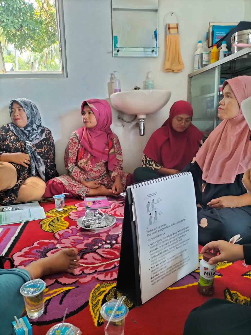 Puskesmas Balai Selasa Melakukan Kelas Ibu Hamil