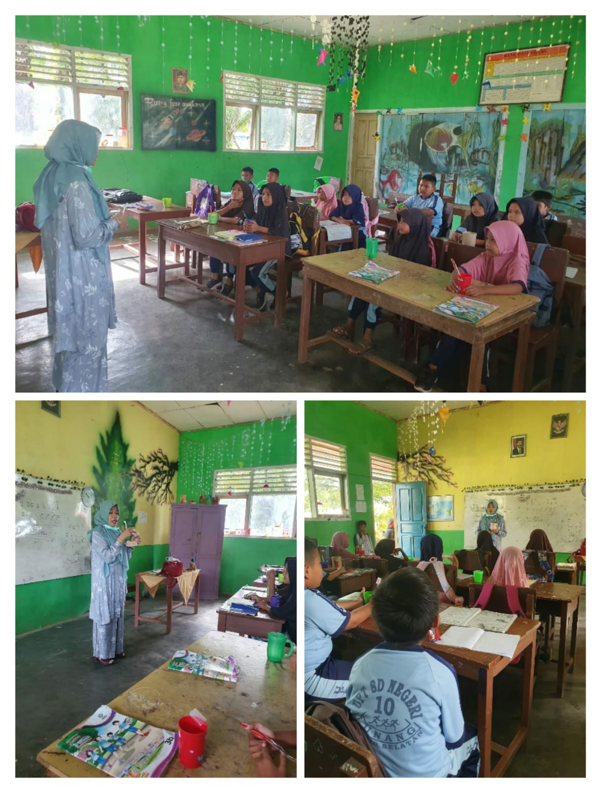 Puskesmas Tanjung Beringin Melakukan Penjaringan Berkala, Penyuluhan dan Sikat Gigi Massal di SDN 10
