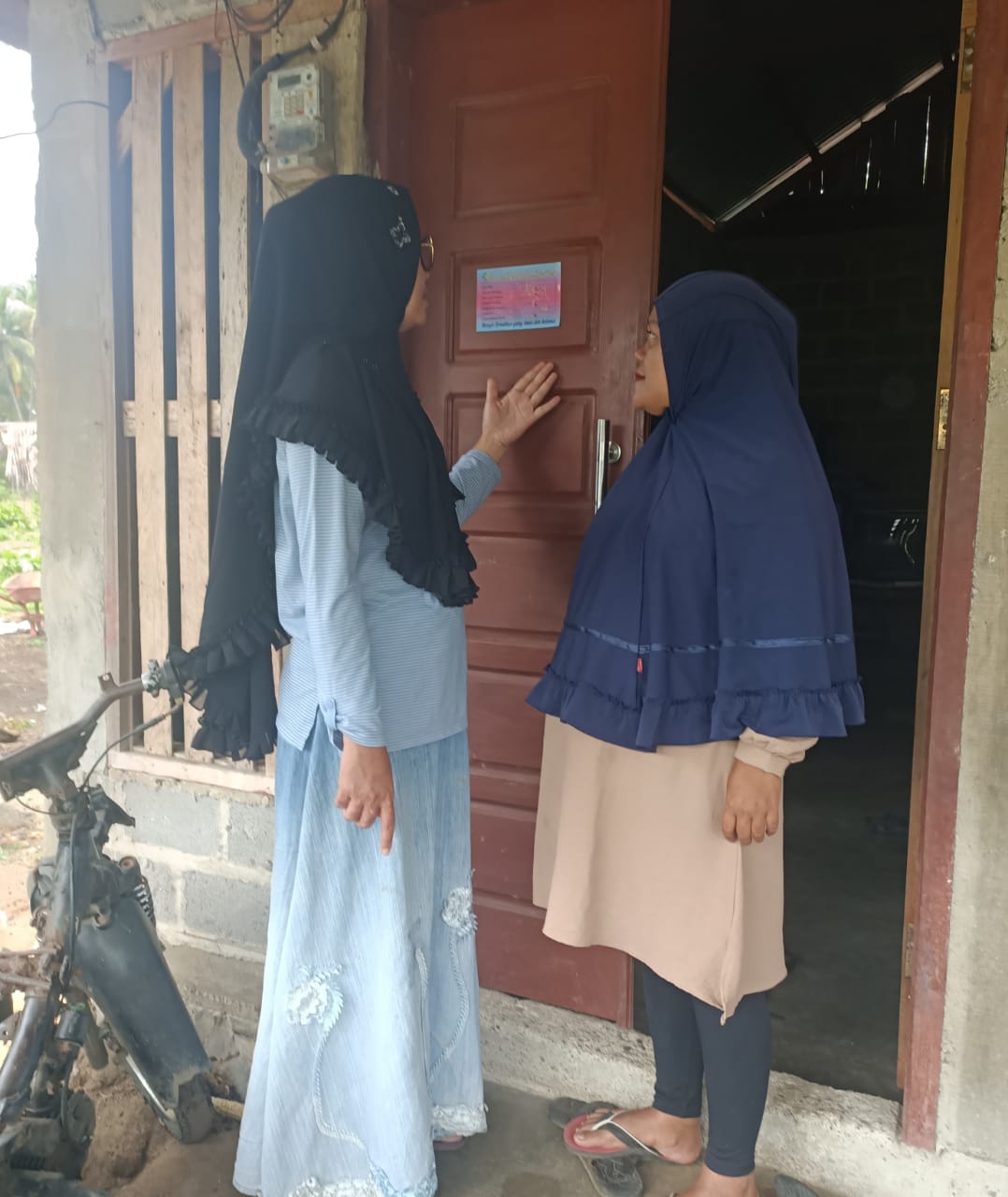 Puskesmas Balai Selasa Melakukan Kunjungan Rumah Ibu Hamil Resti