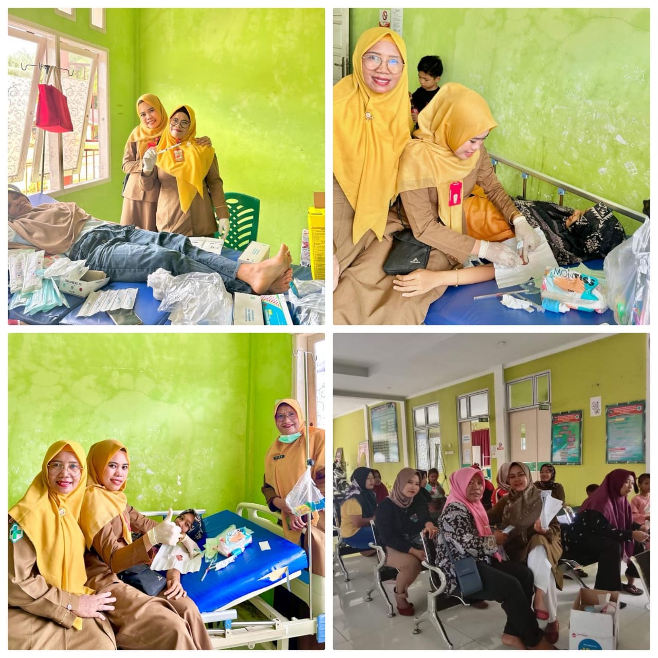 BKKBN Kecamatan Silaut lakukan safari KB  di Puskesmas Tanjung Makmur