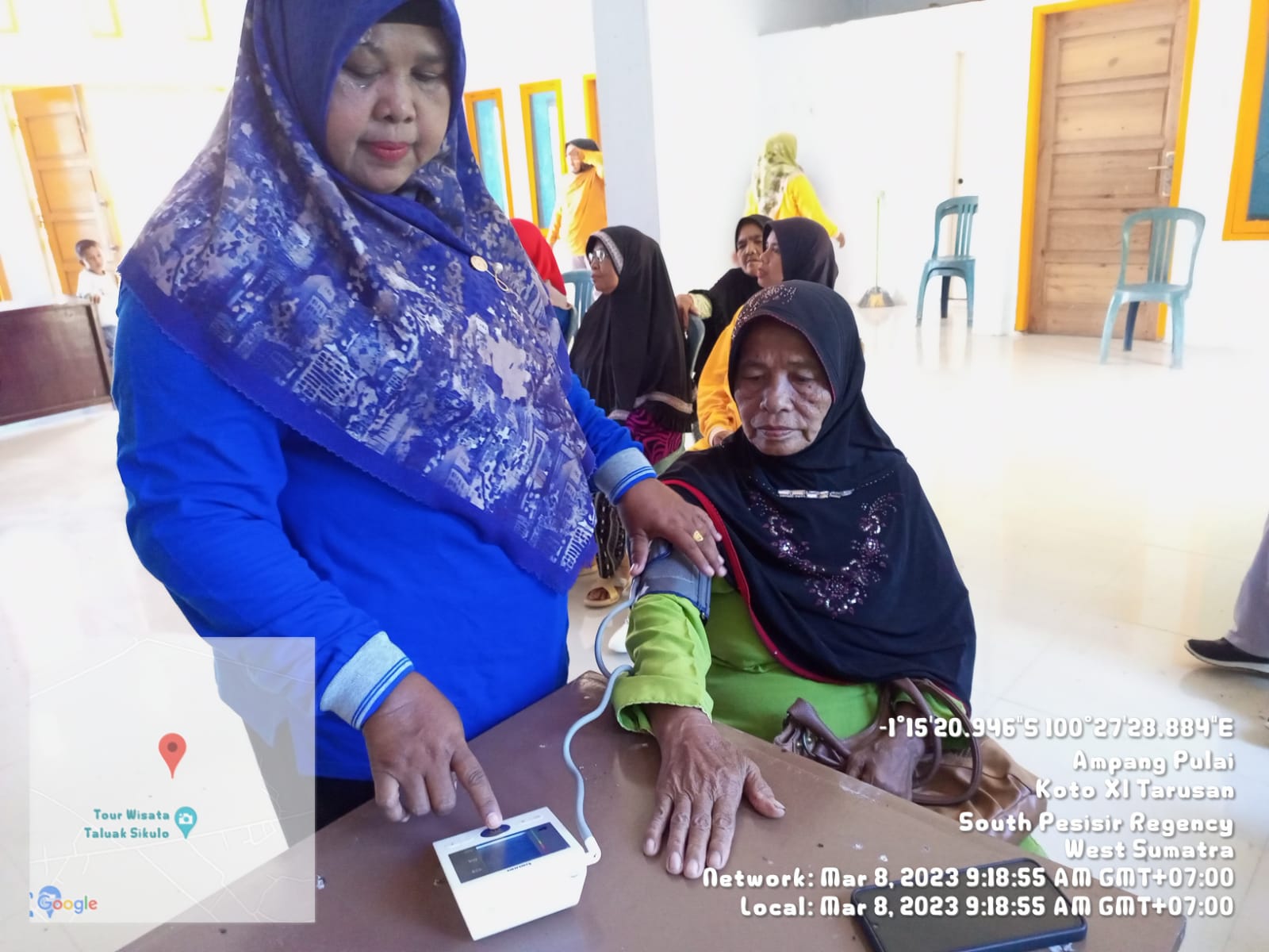 Puskesmas Tarusan Melakukan Kegiatan Prolanis Kelompok Lasosa Nagari Ampang Pulai