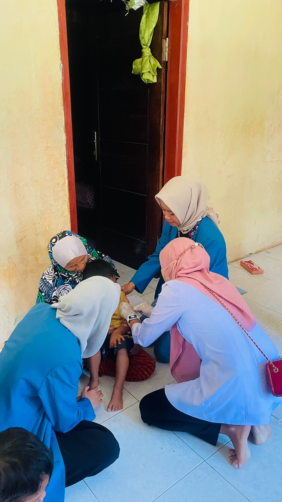 Cakupan hari ketiga pelaksanaan Crash Program Polio Puskesmas Pasar Kuok