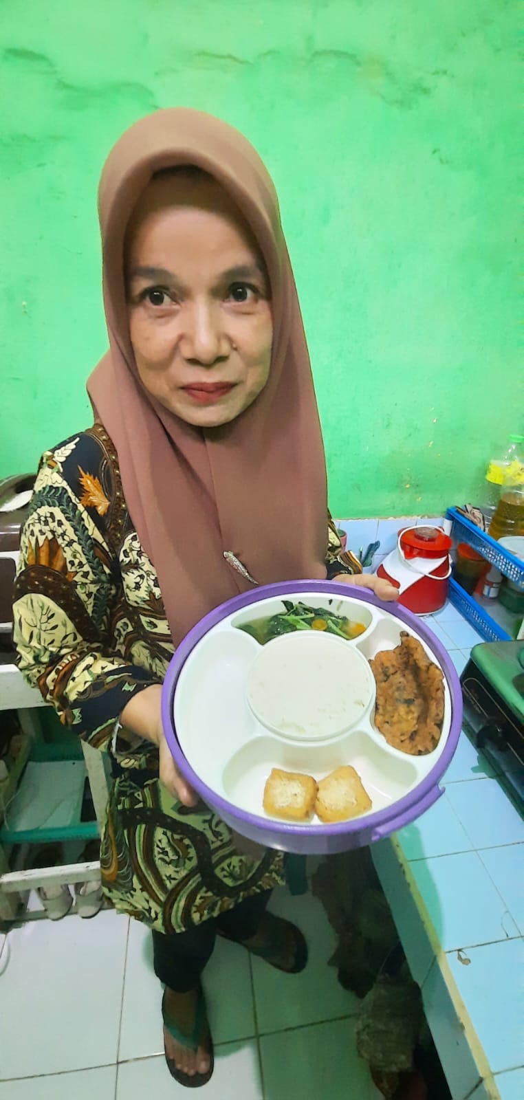 Sarapan pasien rawat inap Puskesmas Tarusan