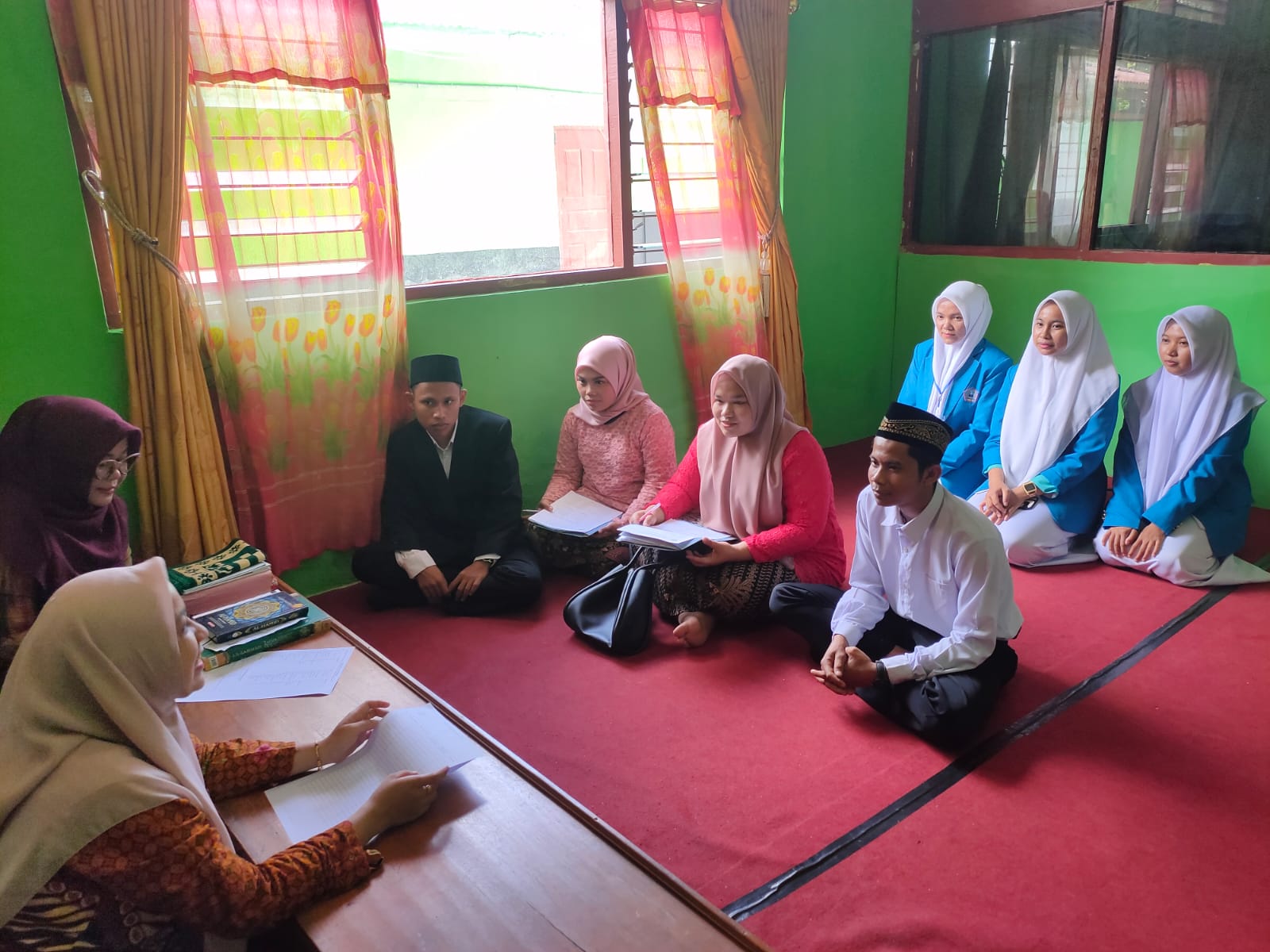 PUSKESMAS PASAR KUOK PELAKSANAAN EDUKASI BIMBINGAN PERKAWiNAN/KONSELING CATIN DI KANTOR KUA KECAMATA
