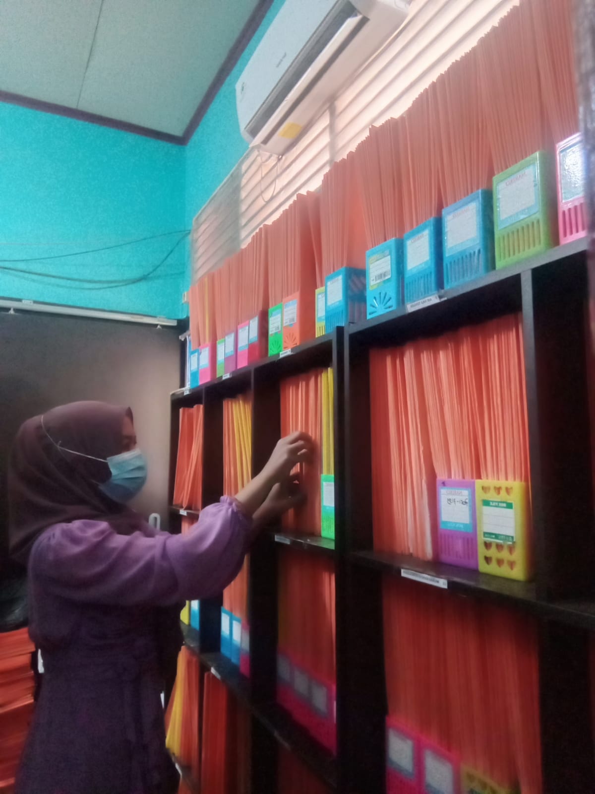 Ruangan Rekam Medis Puskesmas Air Haji