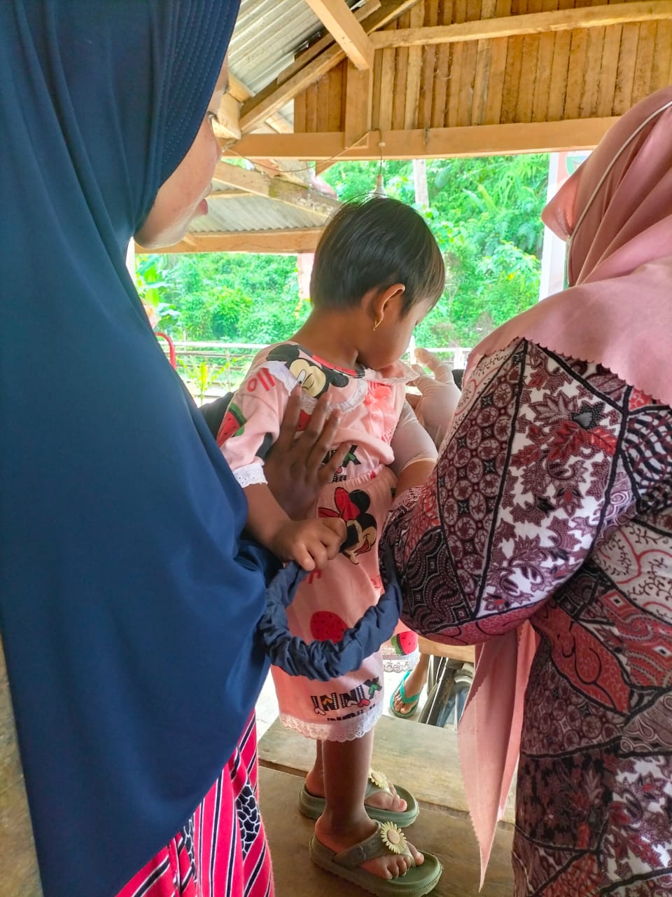 Hari keempat pelaksanaan Crash Program Polio Puskesmas Koto Baru