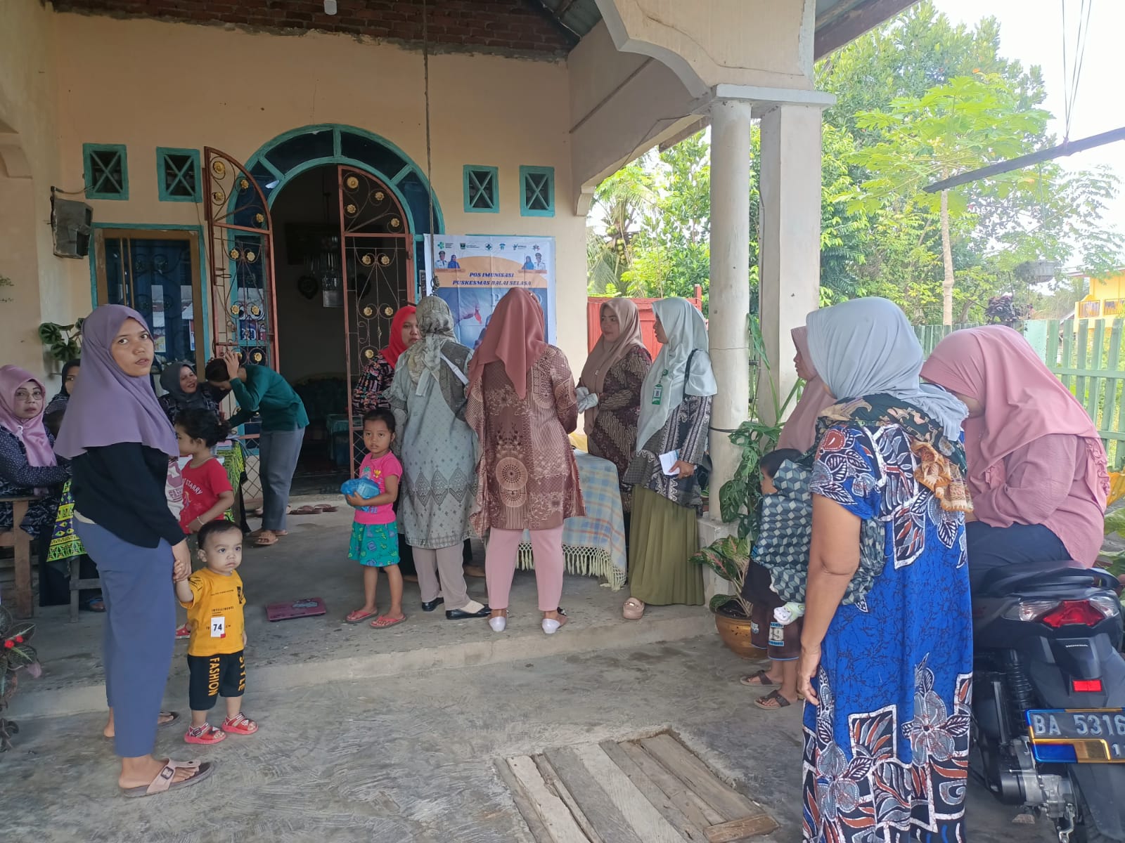 MONEV PELAKSANAAN POSYANDU CRASH PROGRAM POLIO WILKER PUSKESMAS BALAI SELASA 