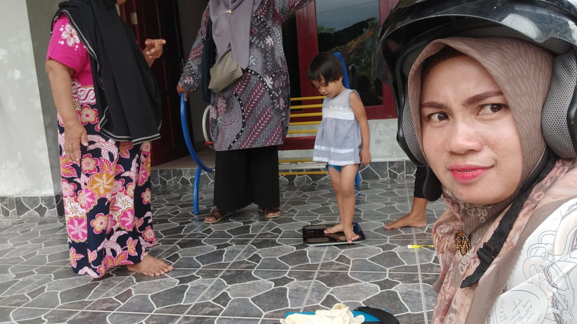 Hari kelima pelaksanaan Crash Program Polio Wilker Puskesmas Tarusan