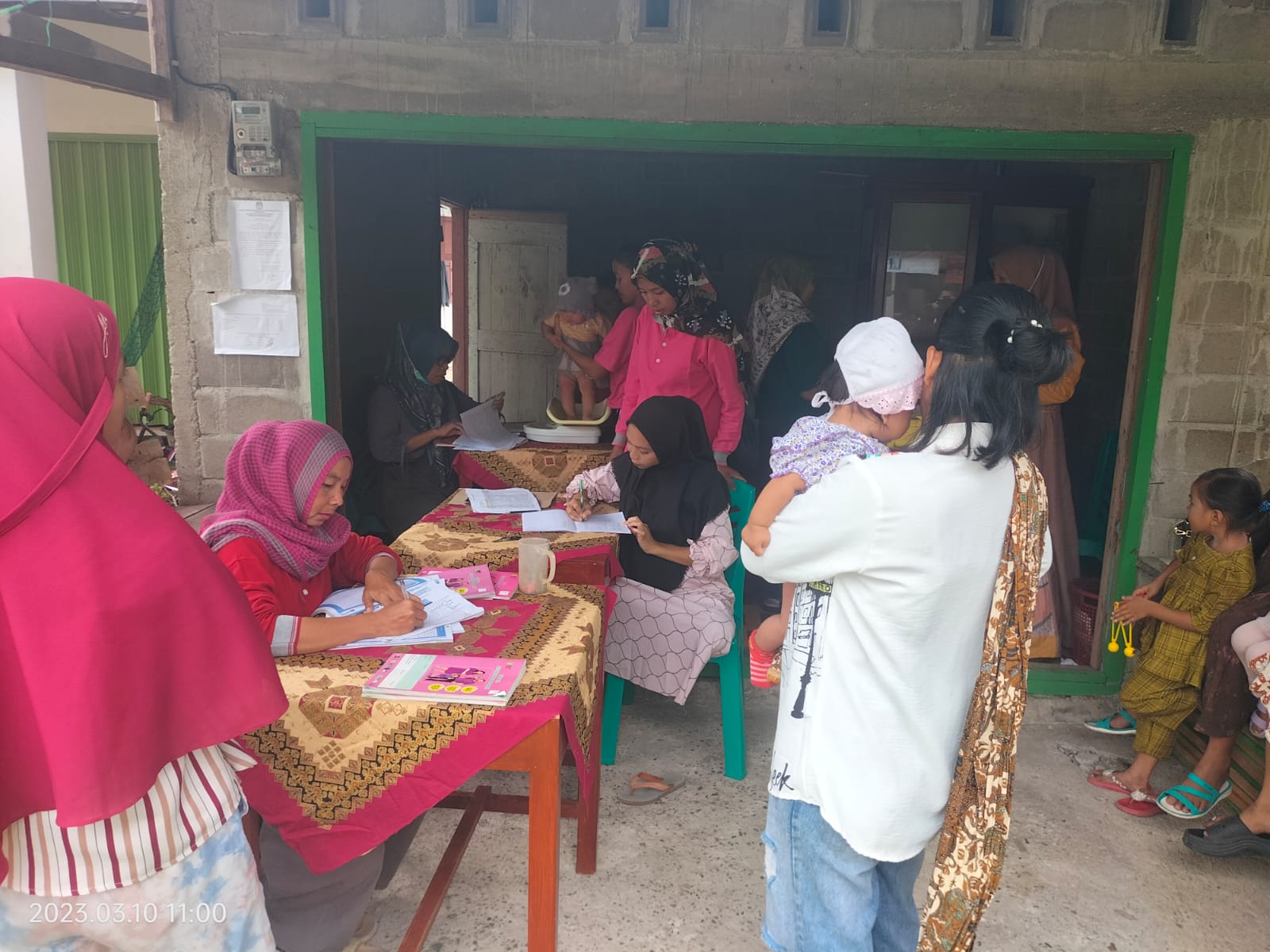 Puskesmas Air Haji, Ringkasan Kegiatan  Crash Program  Polio pada hari Jumat, 10 Maret 2023