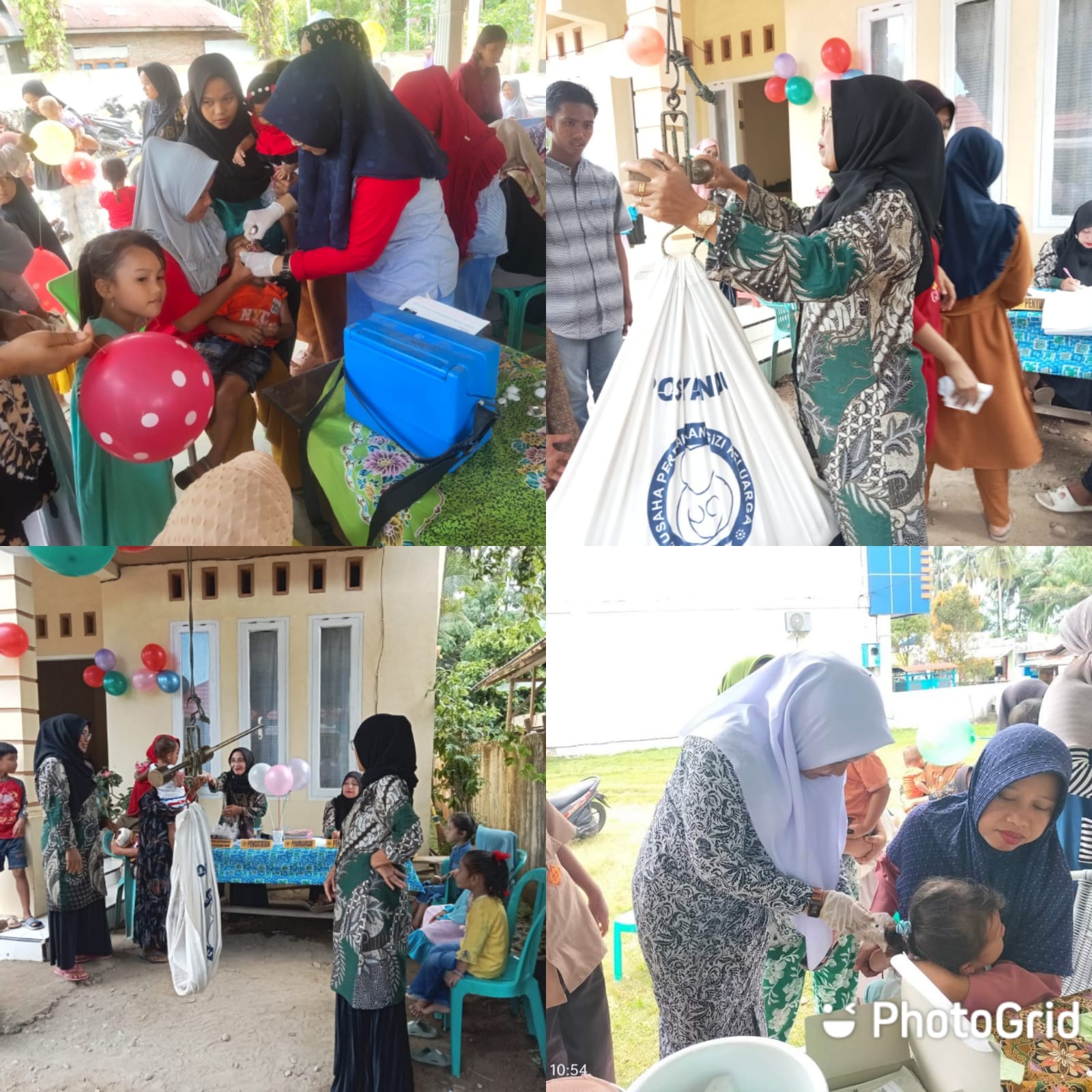 Kegiatan Crash Program Polio Hari Kelima di wilker Puskesmas Kambang