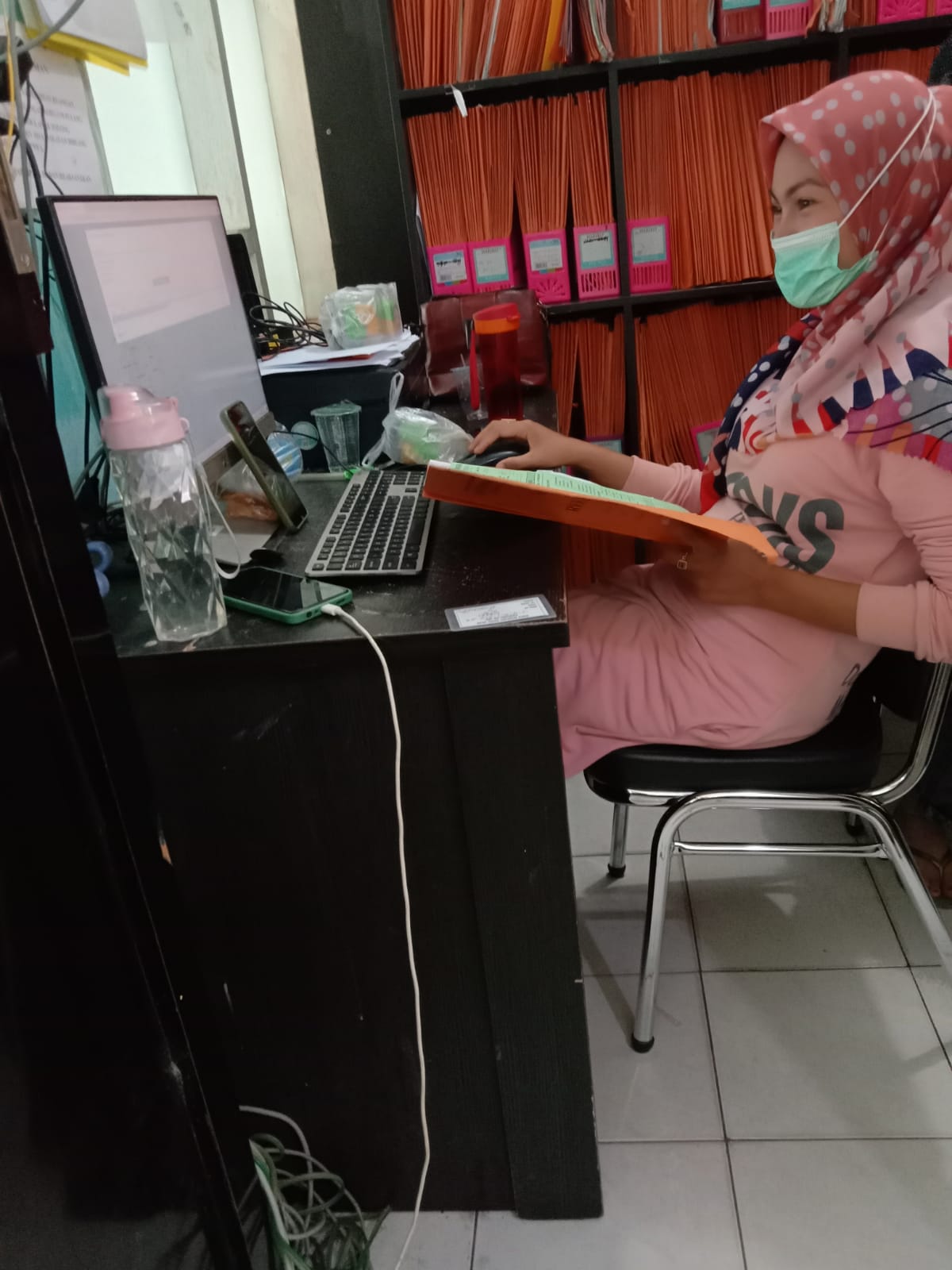 Ruangan Rekam Medis Puskesmas Air Haji