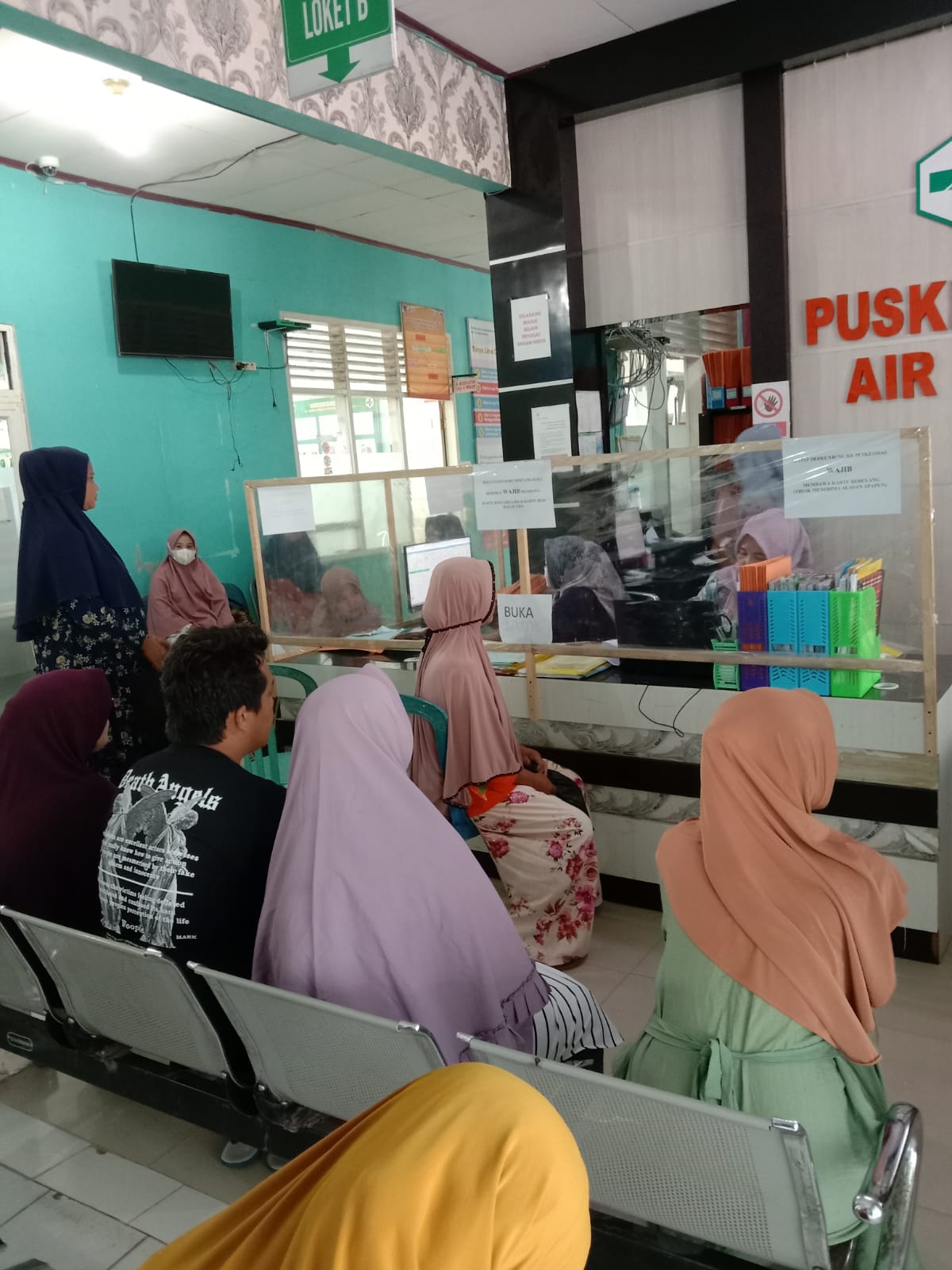 Ruangan Rekam Medis Puskesmas Air Haji