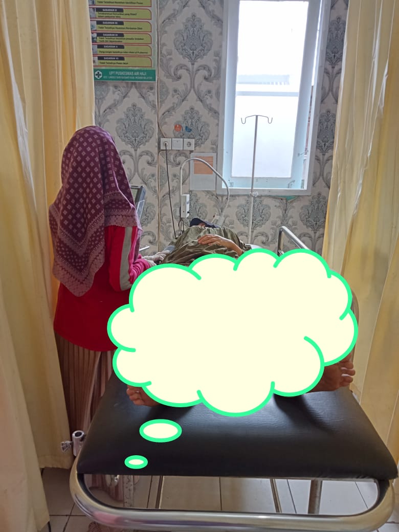 Pelayanan pasien UGD Puskesmas Air Haji 