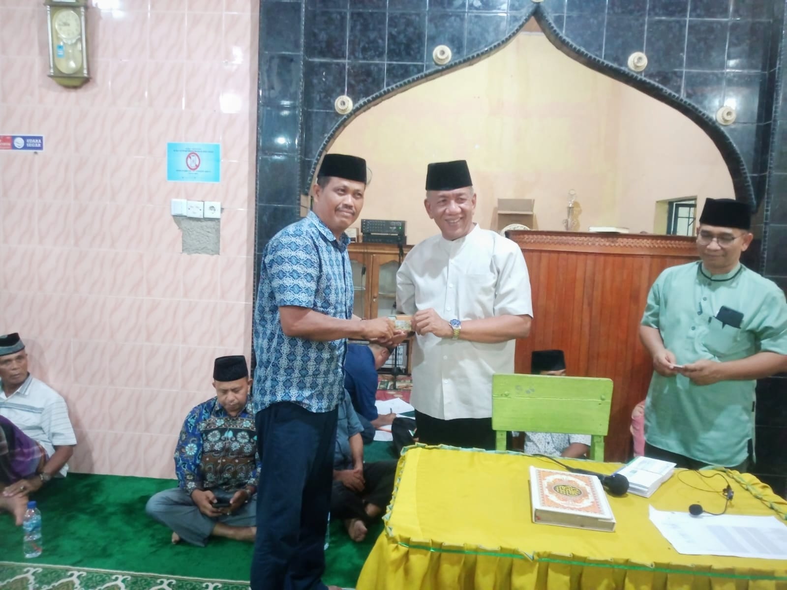 Kunjungan safari bapak bupati dalam rangka memberikan informasi-informasi pembangunan semua sektor k