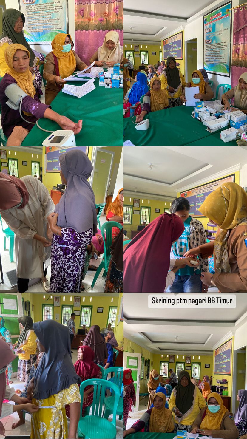 Kegiatan Terintegrasi Puskesmas Barung-Barung Balantai