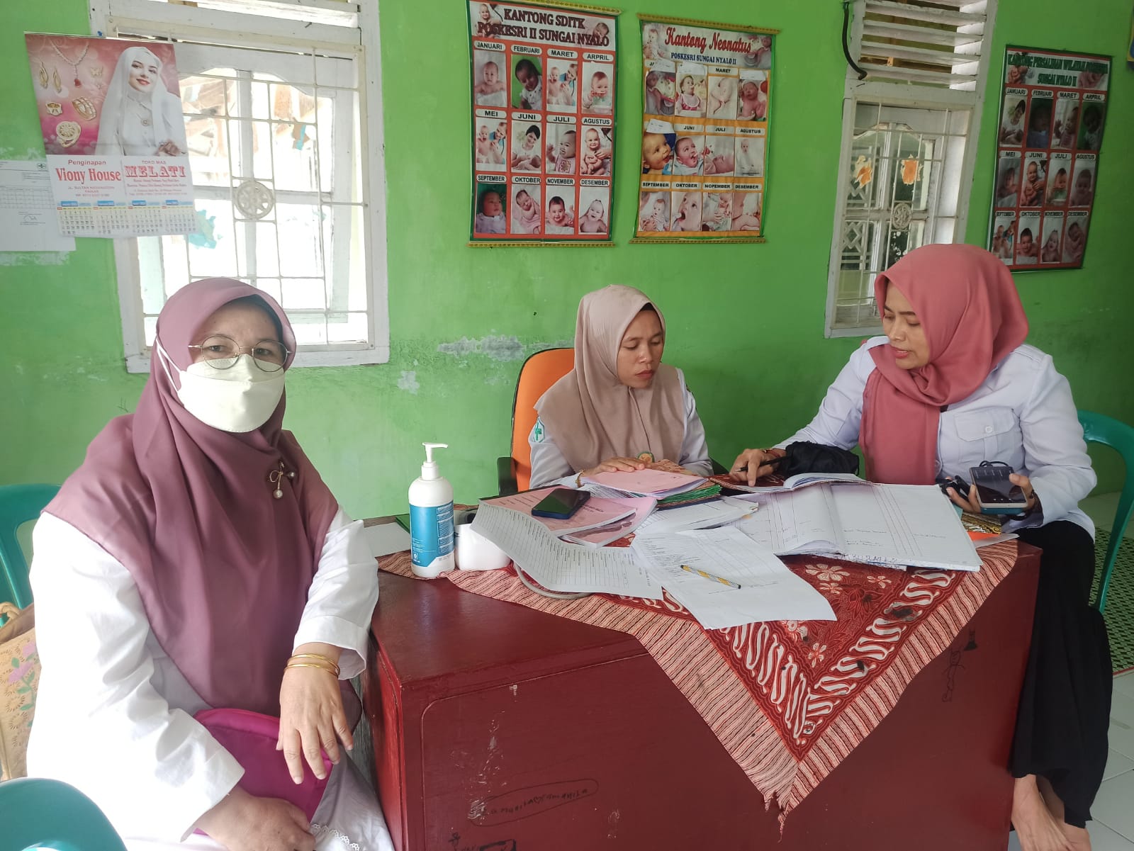 Puskesmas IV Koto Mudik, Monitoring dan Evaluasi (Monev) Pustu dan Poskesri