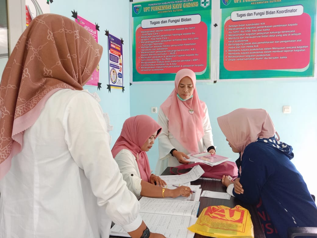 Puskesmas Kayu Gadang,Pelaksanaan Deteksi Dini Triple Eliminasi ( HIV, HBsAg, Shypilis ) pada Ibu Ha