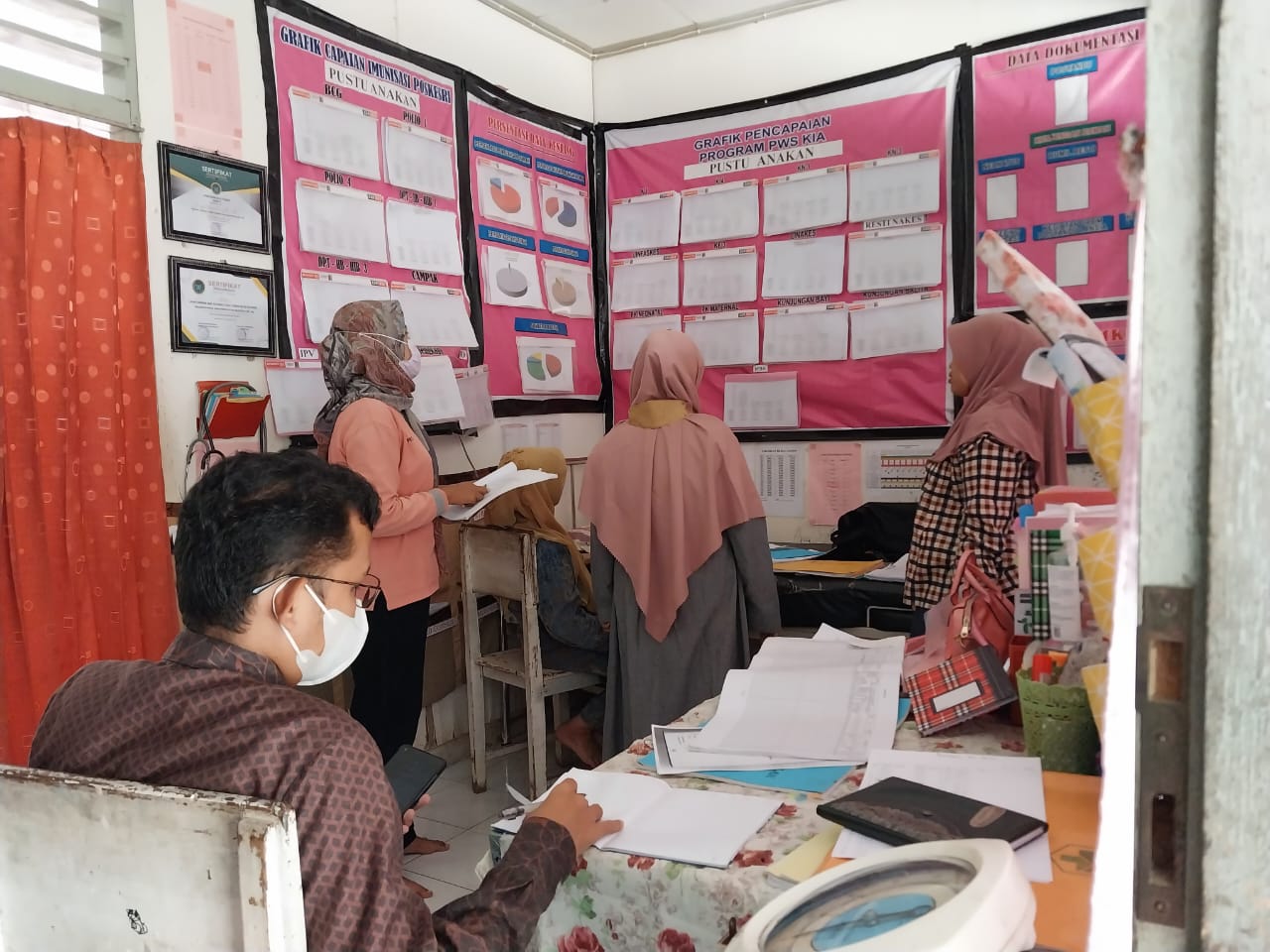 Puskesmas Pasar Kuok, Penyeliaan Fasilitatif program KIA