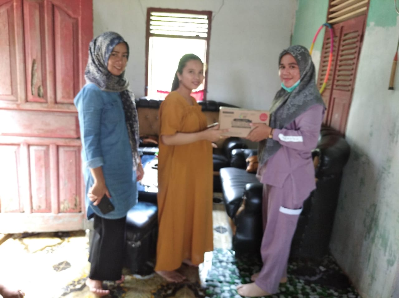 Puskesmas Balai Selasa, Kegiatan Kunjungan Lapangan Hamil KEK di Kampung Padang Laban Nagari Pasia P